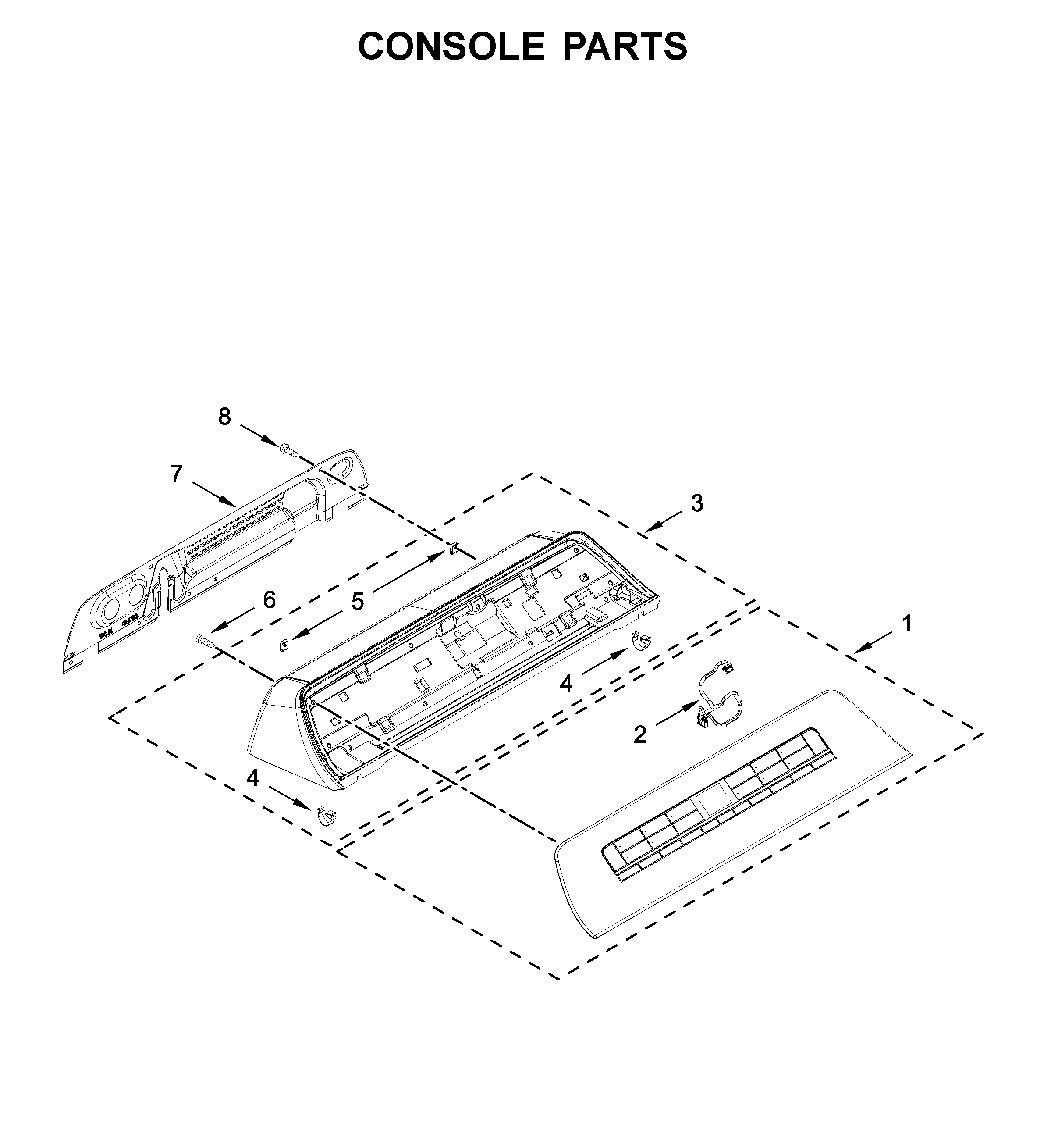 CONSOLE PARTS