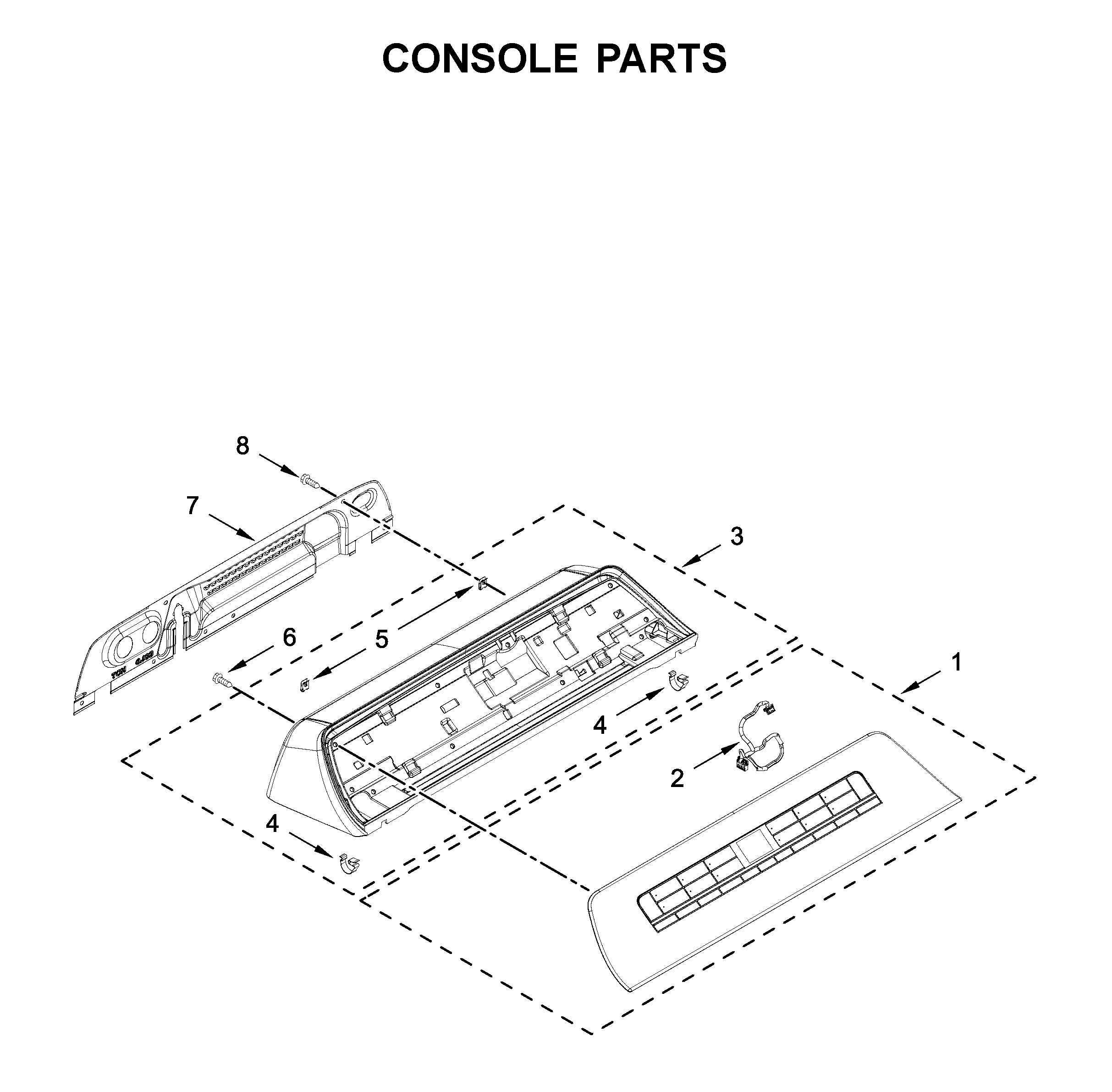 CONSOLE PARTS