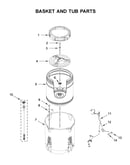Basket and tub parts