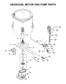 Gearcase, motor and pump parts