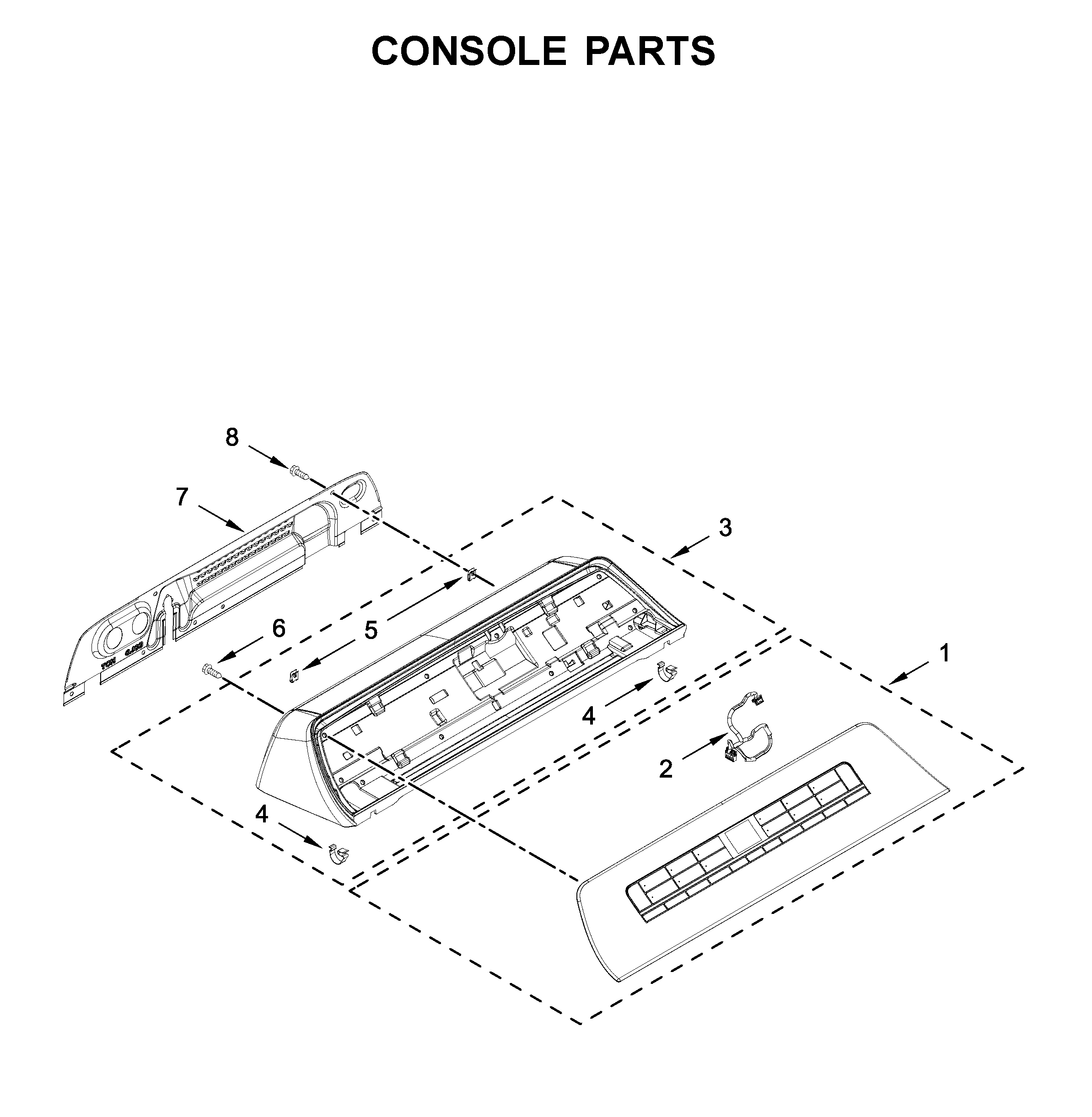 CONSOLE PARTS