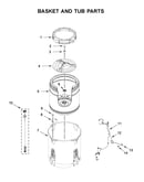 Basket and tub parts
