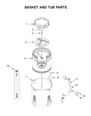 Basket and tub parts