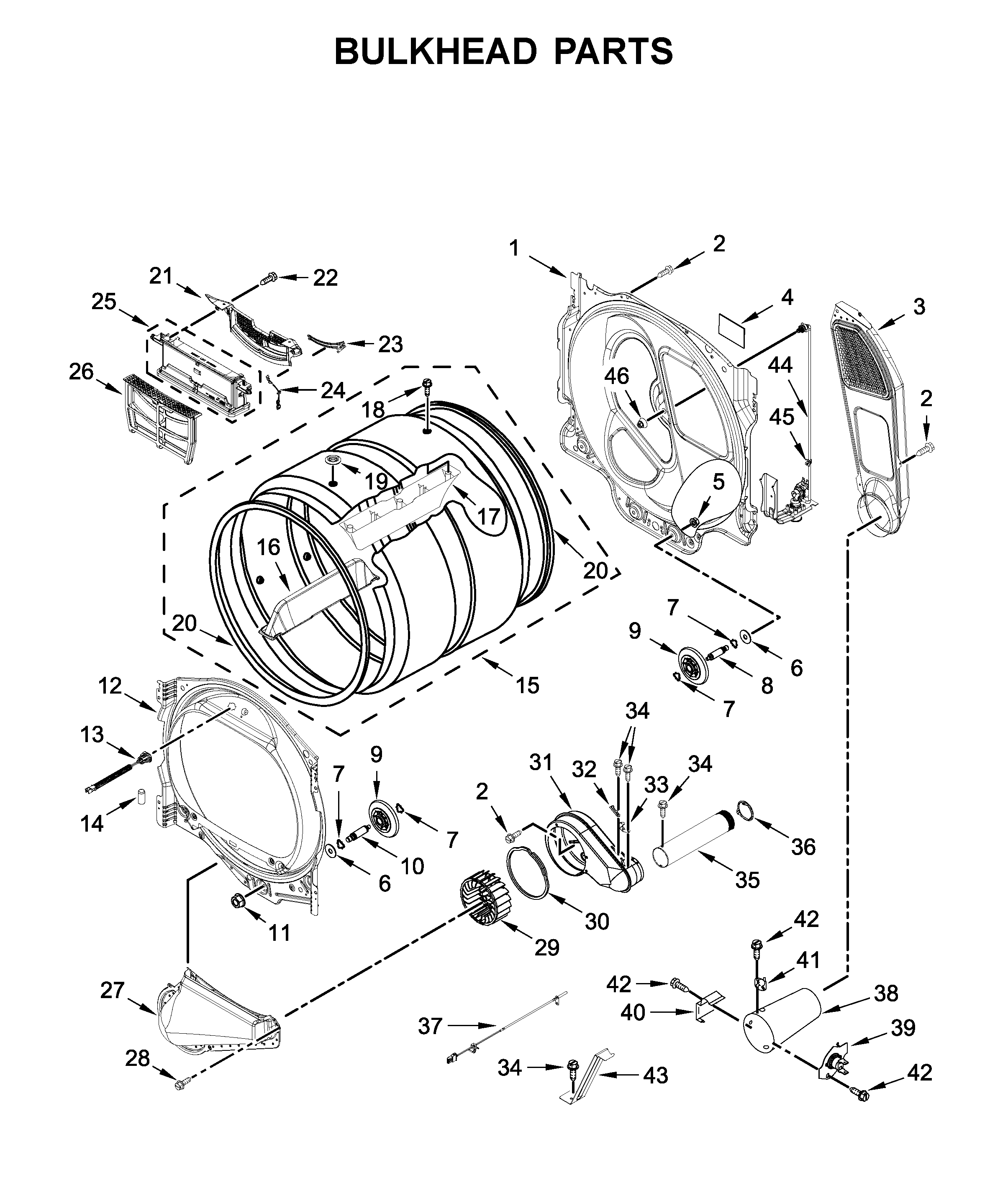 Bulkhead parts