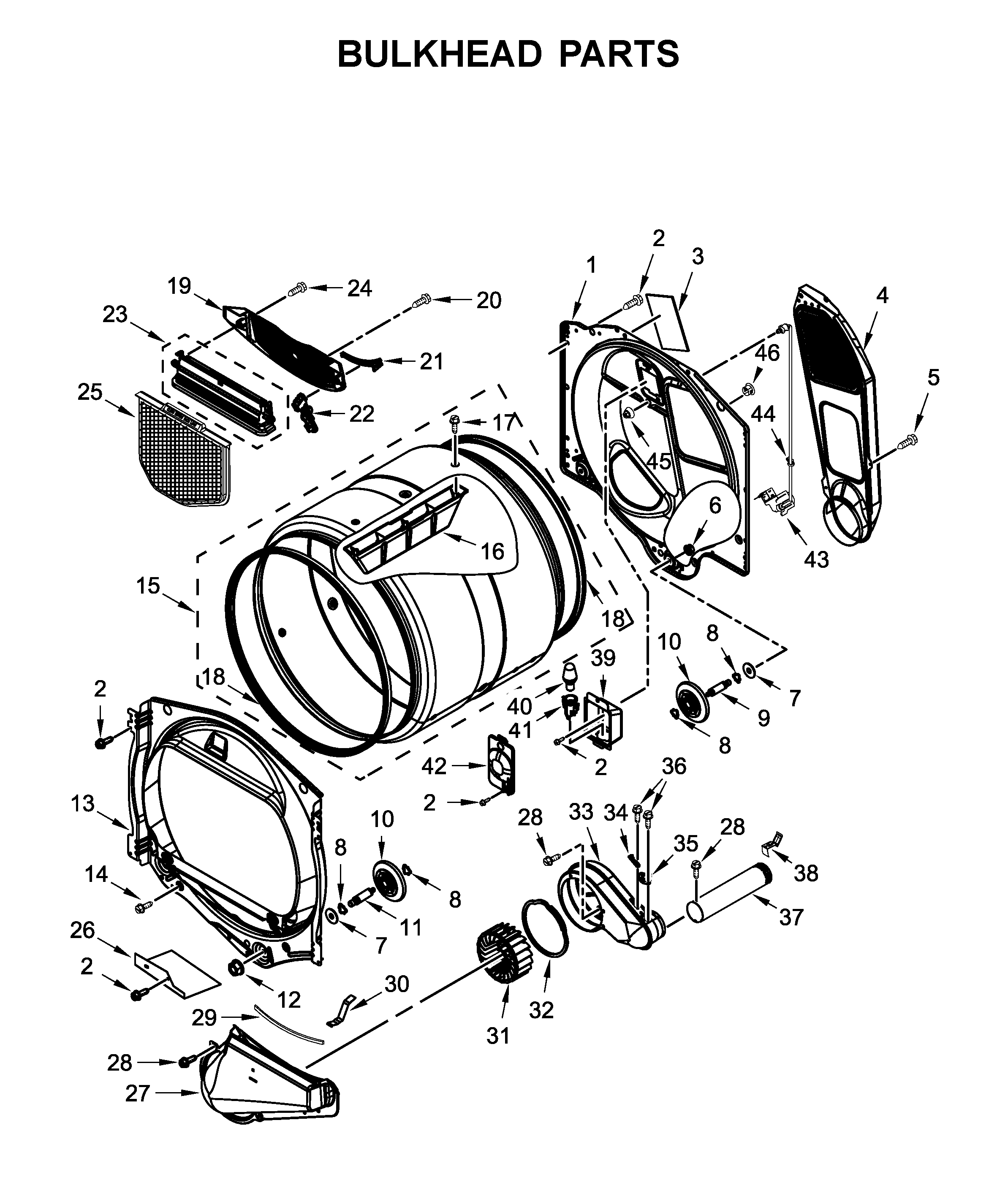 Bulkhead parts
