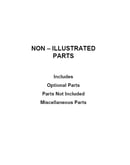 Optional parts (not included)