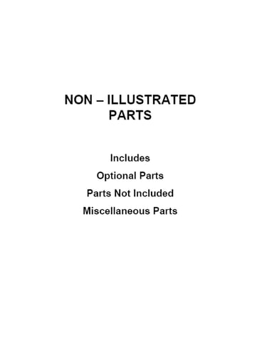 Optional parts (not included)
