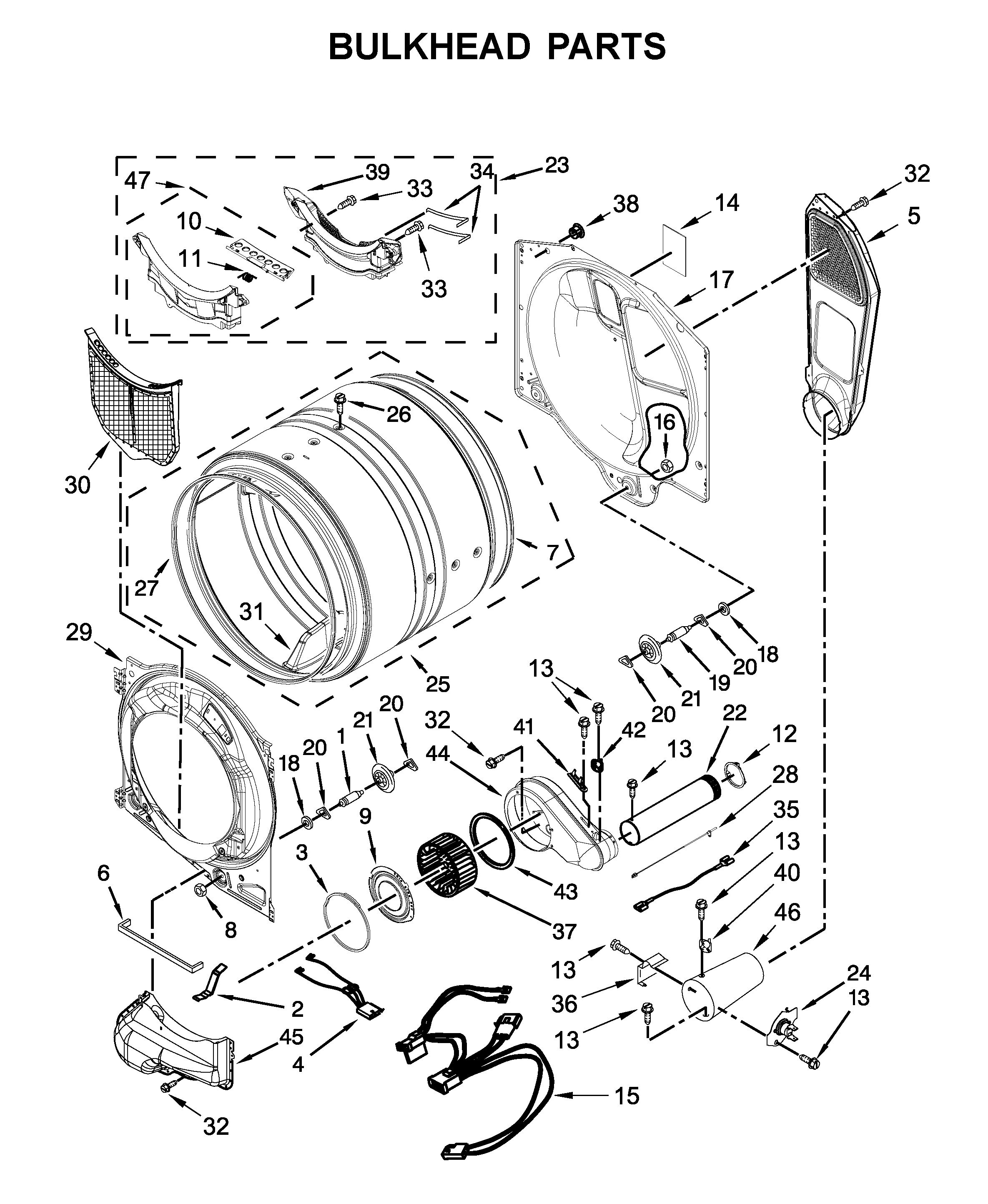 Bulkhead parts