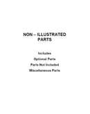 Optional parts (not included)