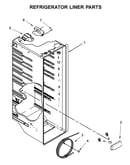 Refrigerator liner parts