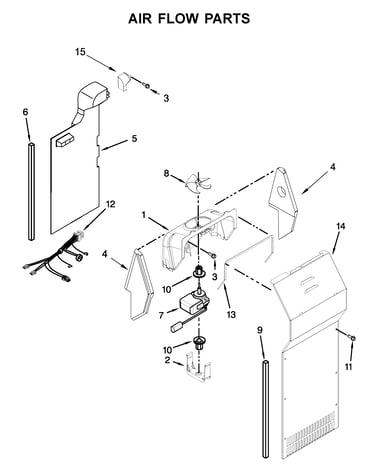 Air flow parts