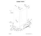 Whirlpool WRS312SNHM03 cabinet parts diagram