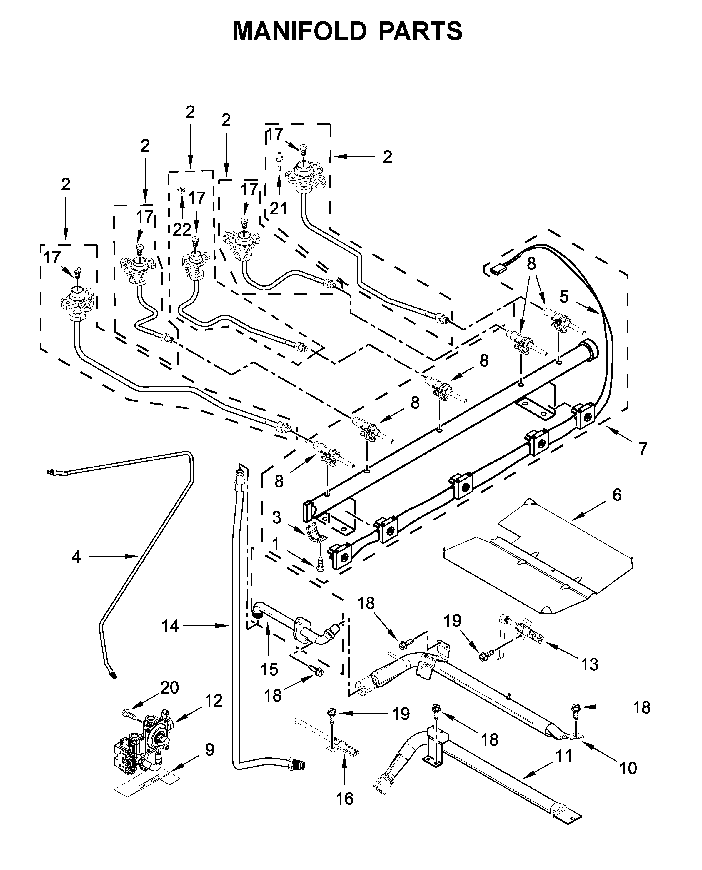 MANIFOLD PARTS