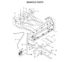 Whirlpool WFG775H0HV1 manifold parts diagram