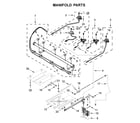 Maytag MGR6600FZ2 manifold parts diagram