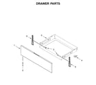 Maytag MGR6600FZ2 drawer parts diagram