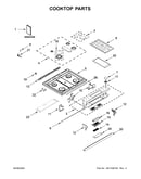 Cooktop parts