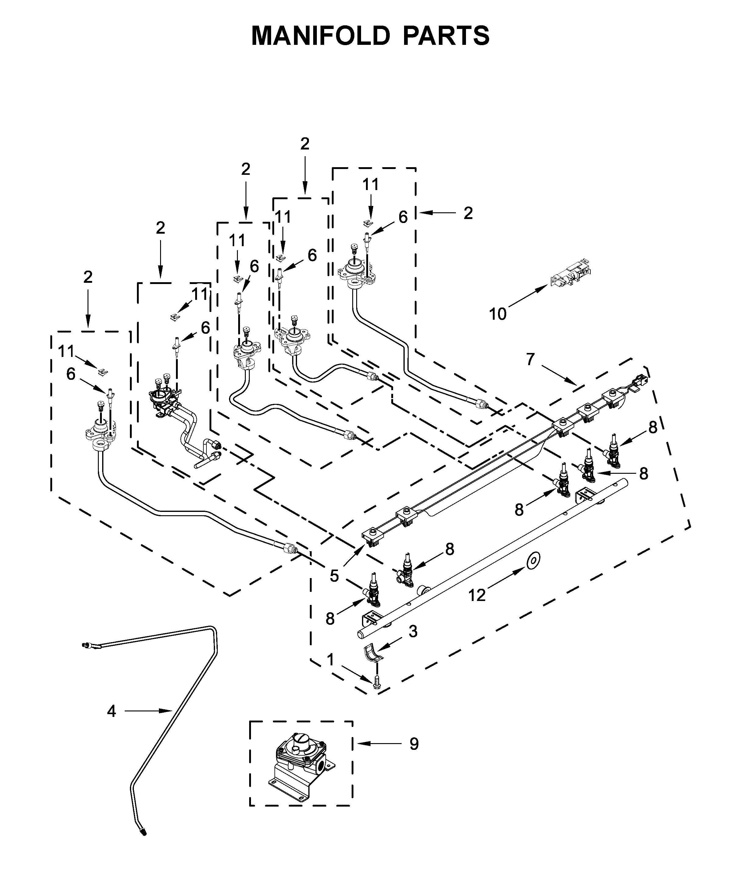 MANIFOLD PARTS