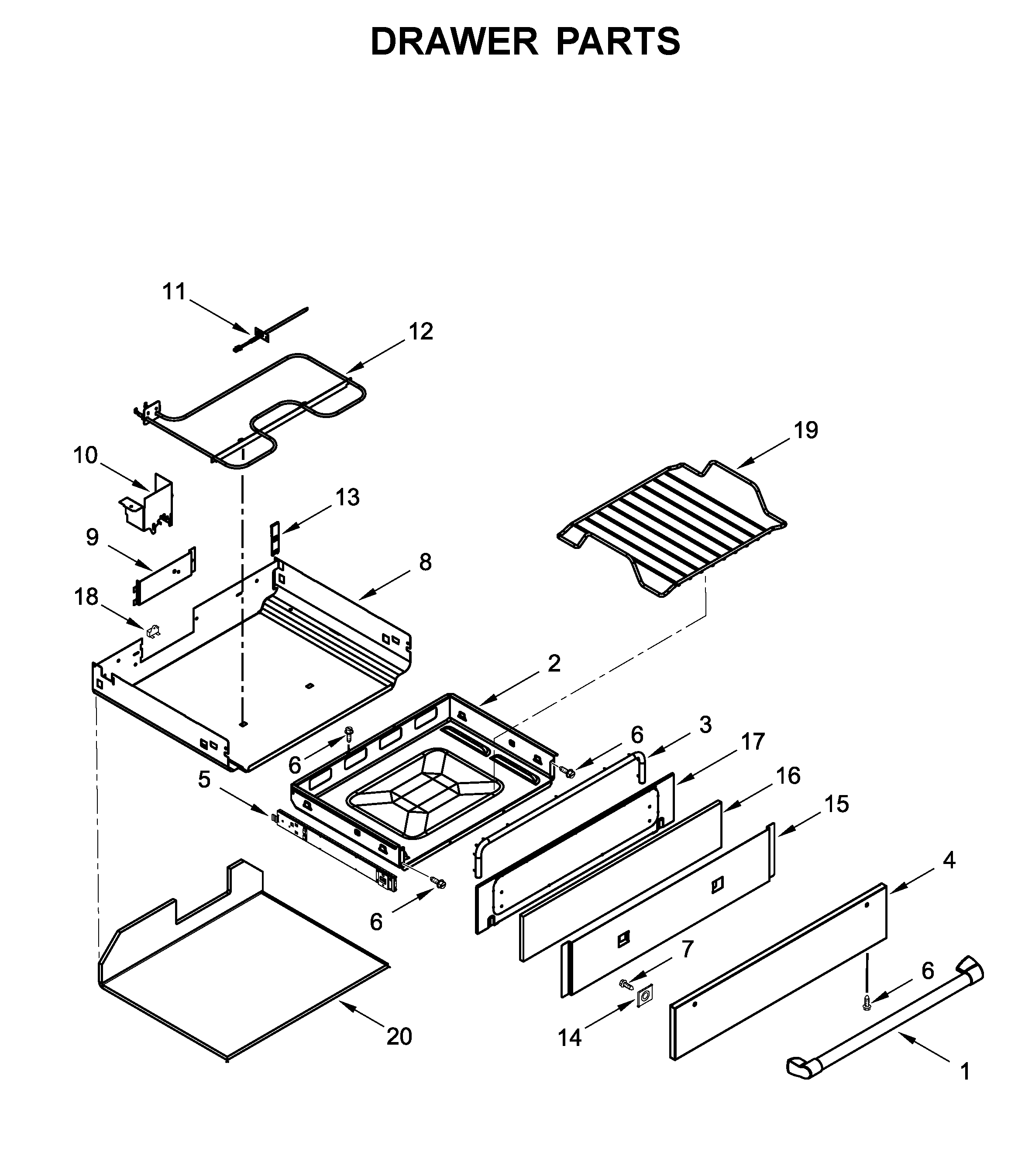 DRAWER PARTS