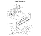 KitchenAid KSGG700EBS2 manifold parts diagram