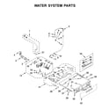 Whirlpool WFW6620HC2 water system parts diagram