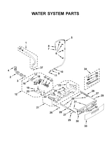 Water system parts
