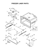 Freezer liner parts