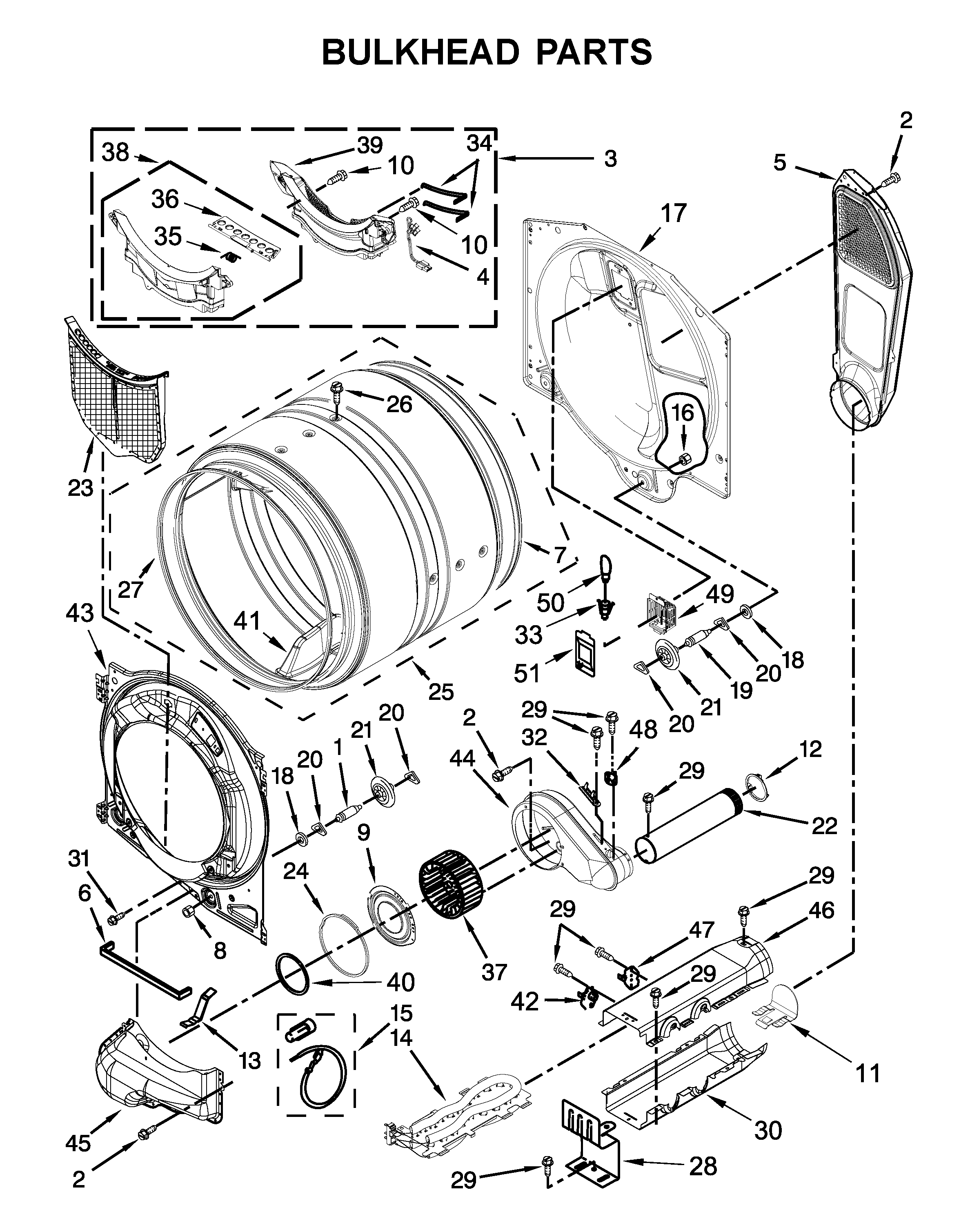 BULKHEAD PARTS