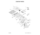 KitchenAid KSDG950ESS2 cooktop parts diagram