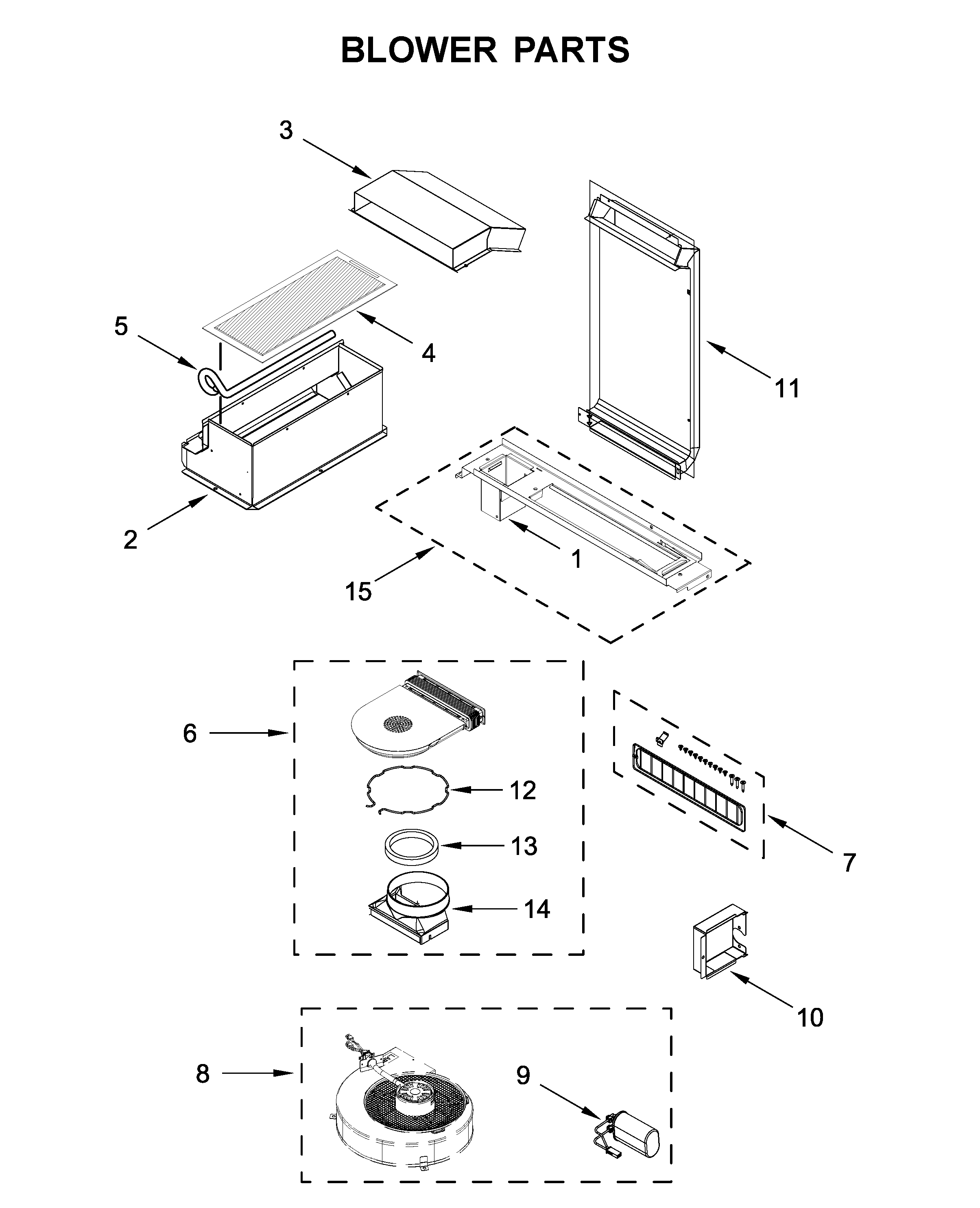 Blower parts