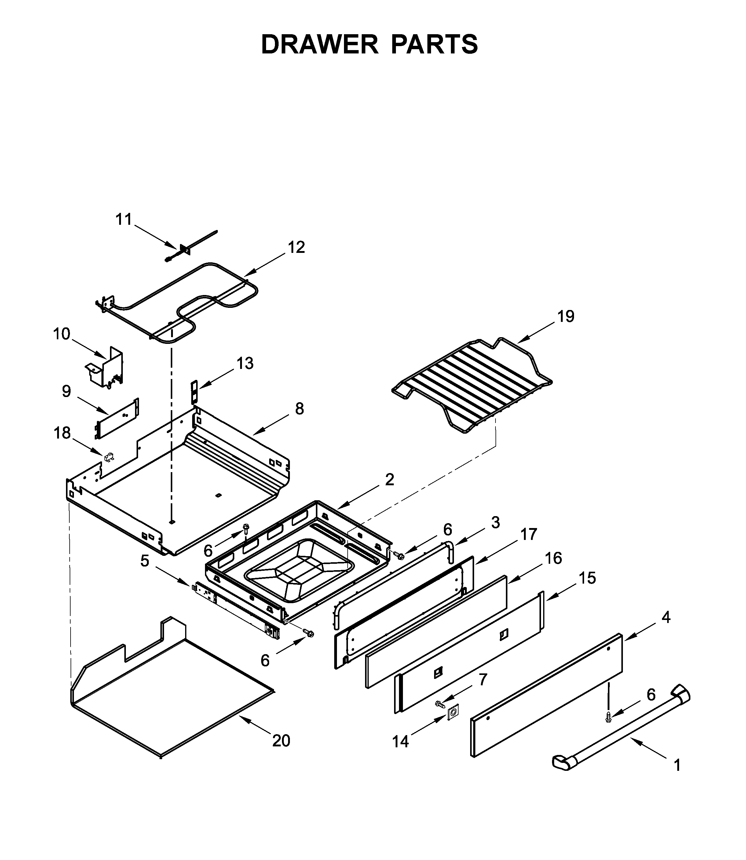 Drawer parts