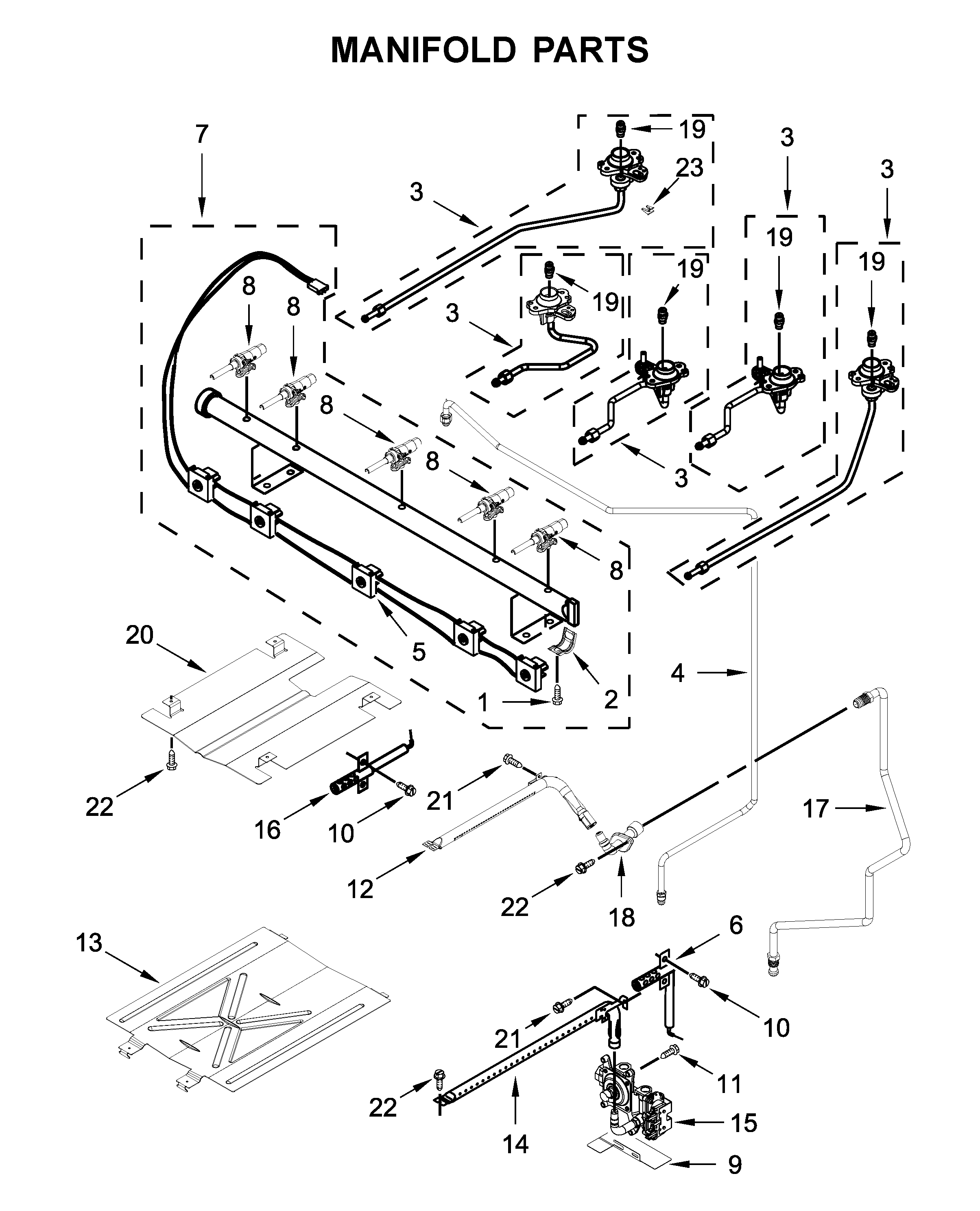 MANIFOLD PARTS