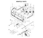 Whirlpool WFG535S0JZ1 manifold parts diagram