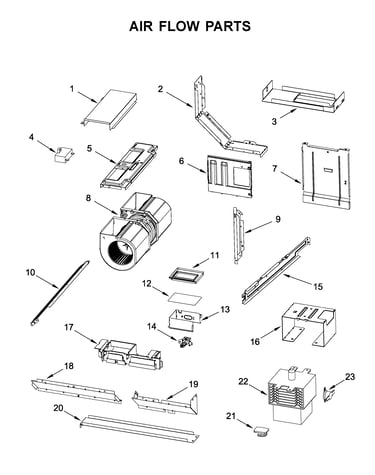 Air flow parts