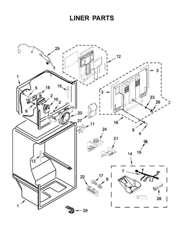 Liner parts