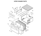 Jenn-Air JUCFP242HM00 upper drawer parts diagram