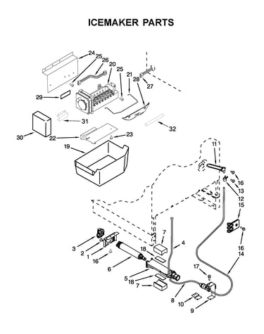 Icemaker parts