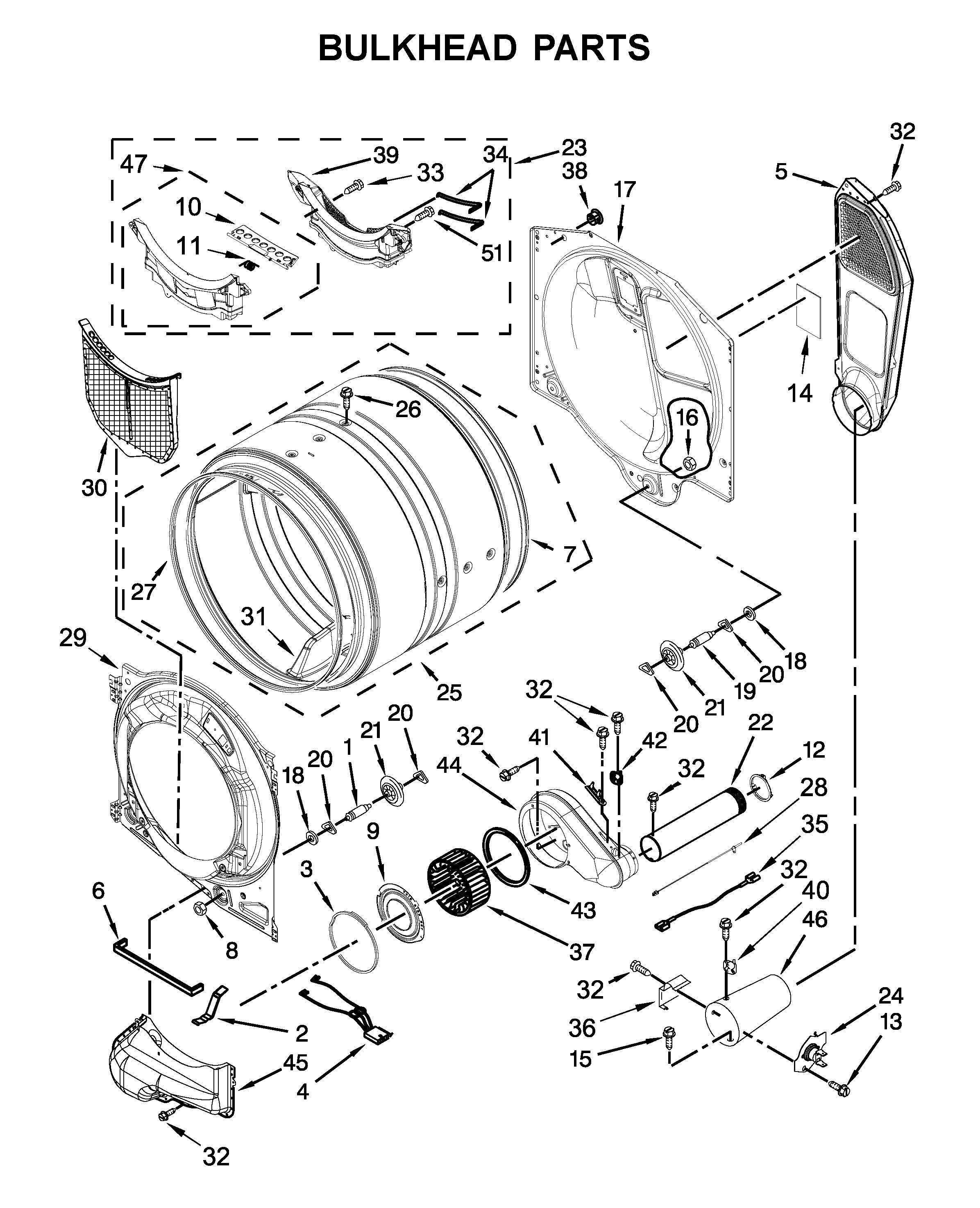 Bulkhead parts