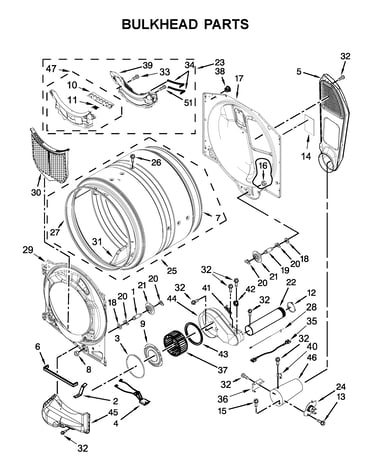 Bulkhead parts