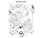 Whirlpool WGD71HEBW0 bulkhead parts diagram