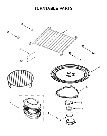 Turntable parts