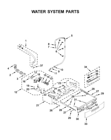 Water system parts