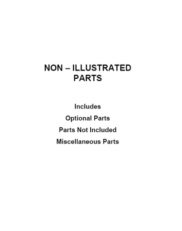 Optional parts (not included)