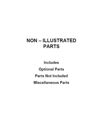 Optional parts (not included)