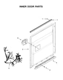 Inner door parts