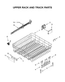 Upper rack and track parts