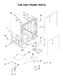 Tub and frame parts