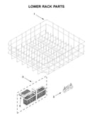 Lower rack parts