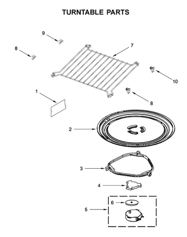Turntable parts