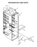 Refrigerator liner parts